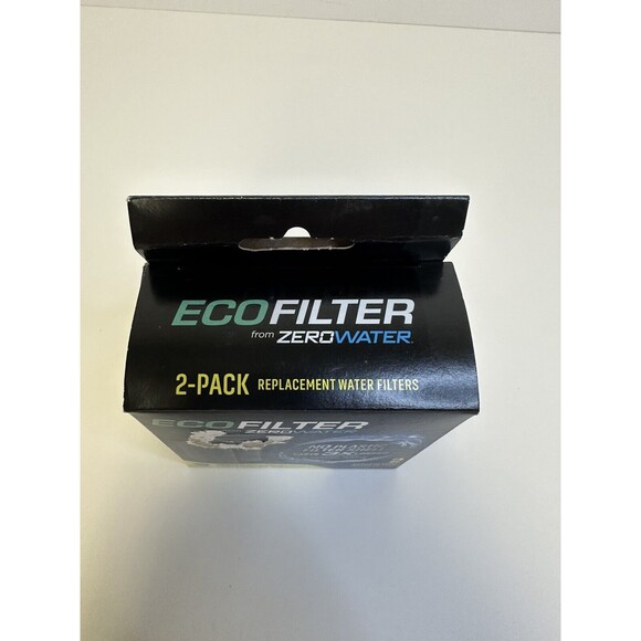 ZeroWater® Replacement Water Filter for EcoFilter Pitcher ZR-002ECO  2 Pack NEW - Picture 5 of 6